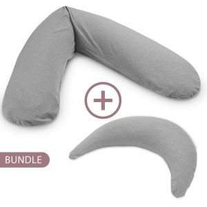 Bundle: Original Theraline + Bambusmond | Bamboo | 170 Melange mittelgrau