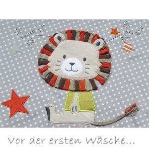 Cover for the Original Theraline Design 26 "Dots Grey" application CRINKLY LION