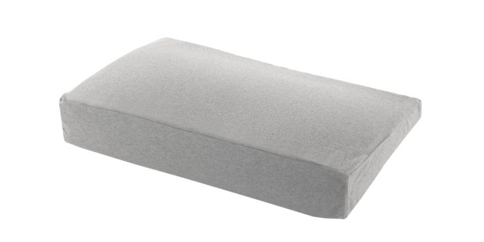 The Adults Pillow incl. cover, Design 170 "Melange midgrey" Bamboo Collection