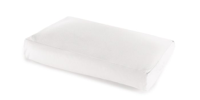 The Adults Pillow incl. cover, Design 168 "Cloudy white"