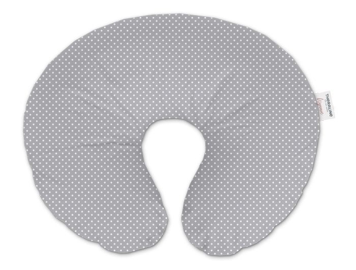 Nursing pillow Wynnie incl. cover design 33 "grey dots"